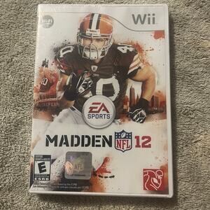 Madden NFL 12 Wii game